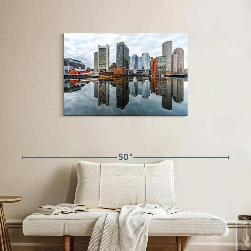 Ravi Boston Harbor View, H 24 po x l 36 po