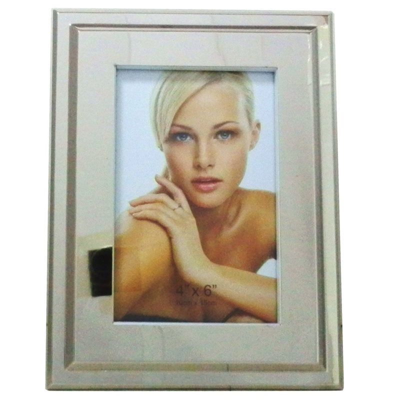 Litwin Metal Matte Picture Frame, 4" x 6", Brown