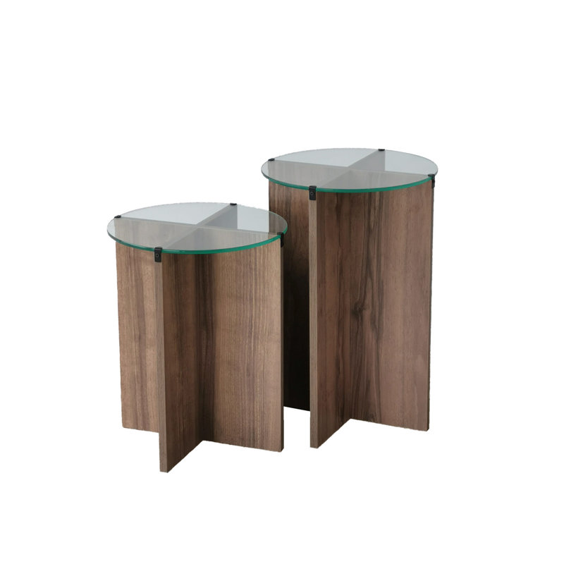 Lili Pedestal Nesting Tables