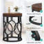 Abstract End Table-1223260233