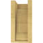 Bois de cèdre brut Asheboro, grain de bois TimberThane Corbel, apprêté brun clair-88289131