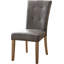 Chaise d'appoint rembourrée capitonnée Chugwater-1221054764