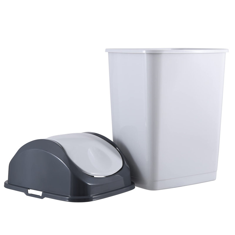Poubelle de cuisine Superio pour poubelle de cuisine avec couvercle pivotant 9 gallons Slim 37 Qt, 4.5 Gallon