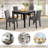 5-Piece Wooden Dining Table Set