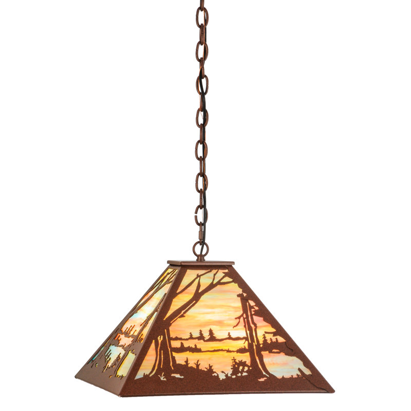 Rustic Lodge 3 - Light Chandelier