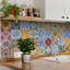 4" W x 4" L Vinyl Peel and Stick Mosaic Tile