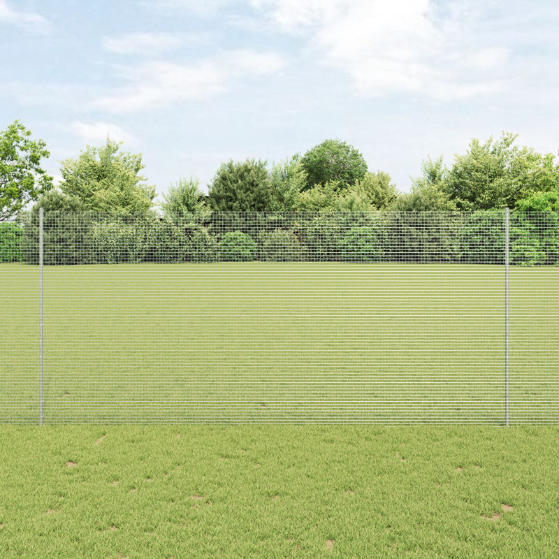 140 cm H x 1000 cm W Steel Border Fencing