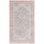 Tapis beige / bleu rose Beecher Bayside 118