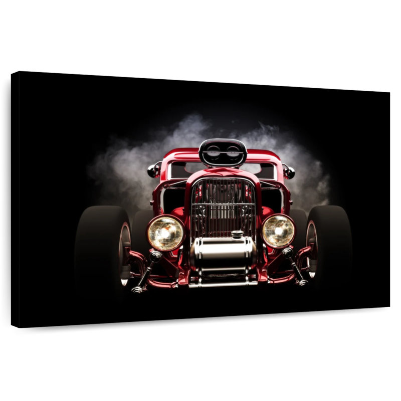 Mehar Smoking Hot Rod, 20" H x 30" W