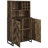 Harlie Rustic Oak 2-doors Wine Cabinet