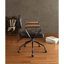 Chaise de bureau Hallie pour bureau personnel