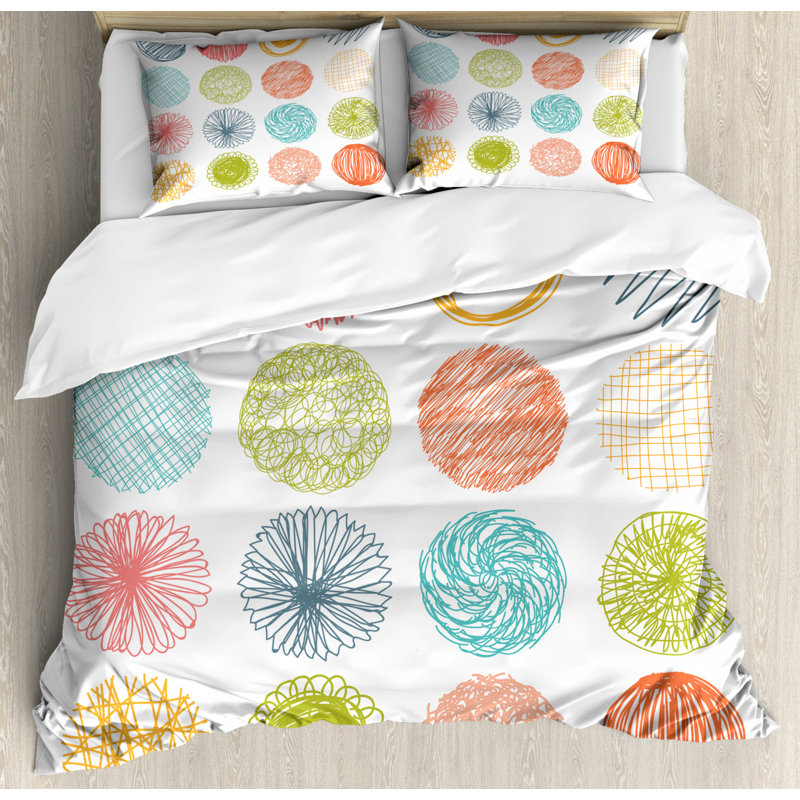 Cottage Americana Duvet Cover, King Duvet Cover + 2 Standard Shams