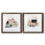 Fashionista I - ensemble de 2 peintures encadrées-1694922326-1694922327
