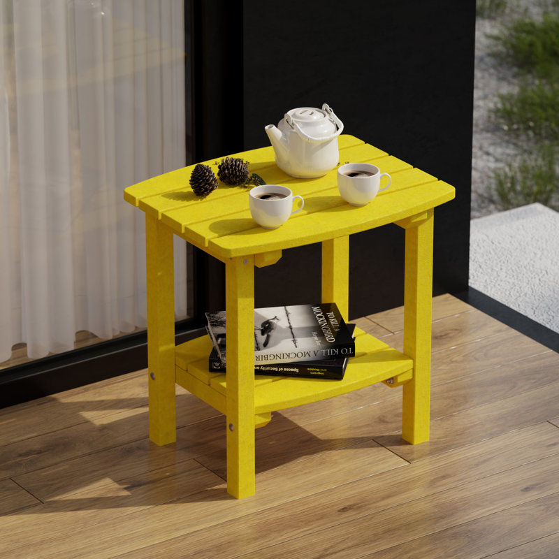 Classic Side Table, Lemon Yellow