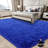 Super Soft BrightBlue Rug 8x10 ft, Oversized Living Room Rug, Thick Pile Rug, Fluffy Tufted Room Rug For Room Bedroom Large Cozy Fuzzy Rug Room Home Decor Aesthetic Soft Non Slip Rug Decor Aesthetic, Christmas Decor, Halloween Decor-119450937