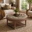Table basse à plateau réversible 31,5 po - Coussin ignifuge en tissu