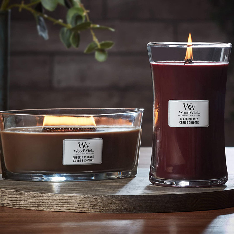 Black Cherry Scented Jar Candle