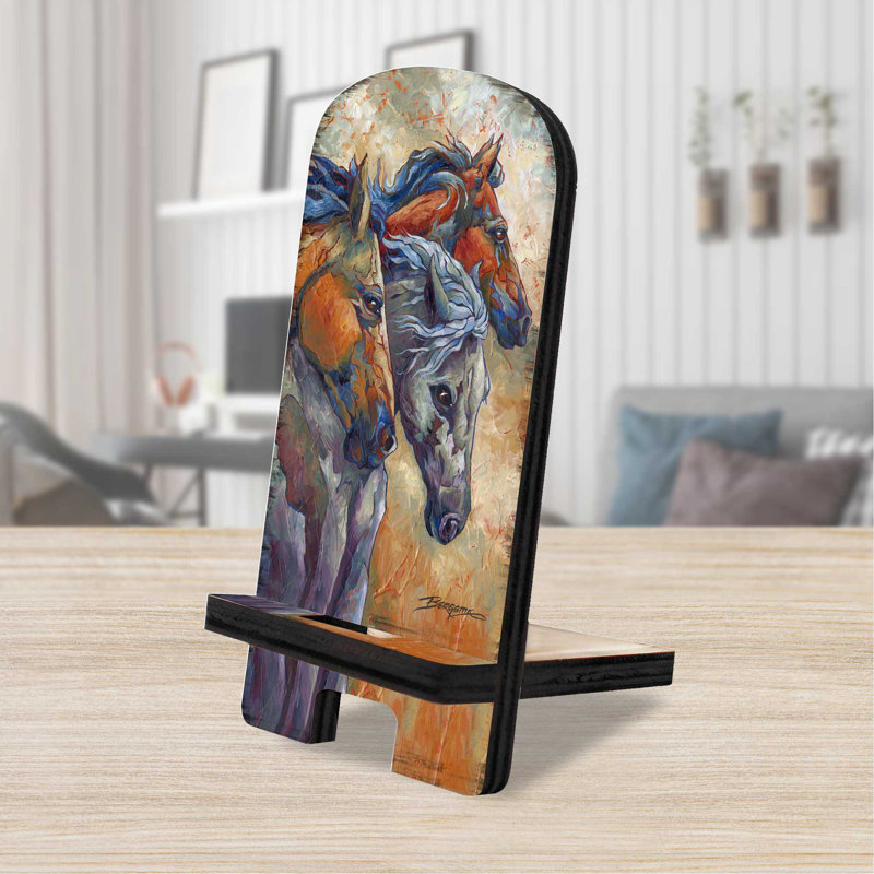 Designocracy Single Screen Desktop Mount, 6" H x 3" W x 3" D