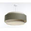 Abigial 1 - Light Cream Drum Pendant-59164362