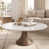 Snowy White+Dark Walnut