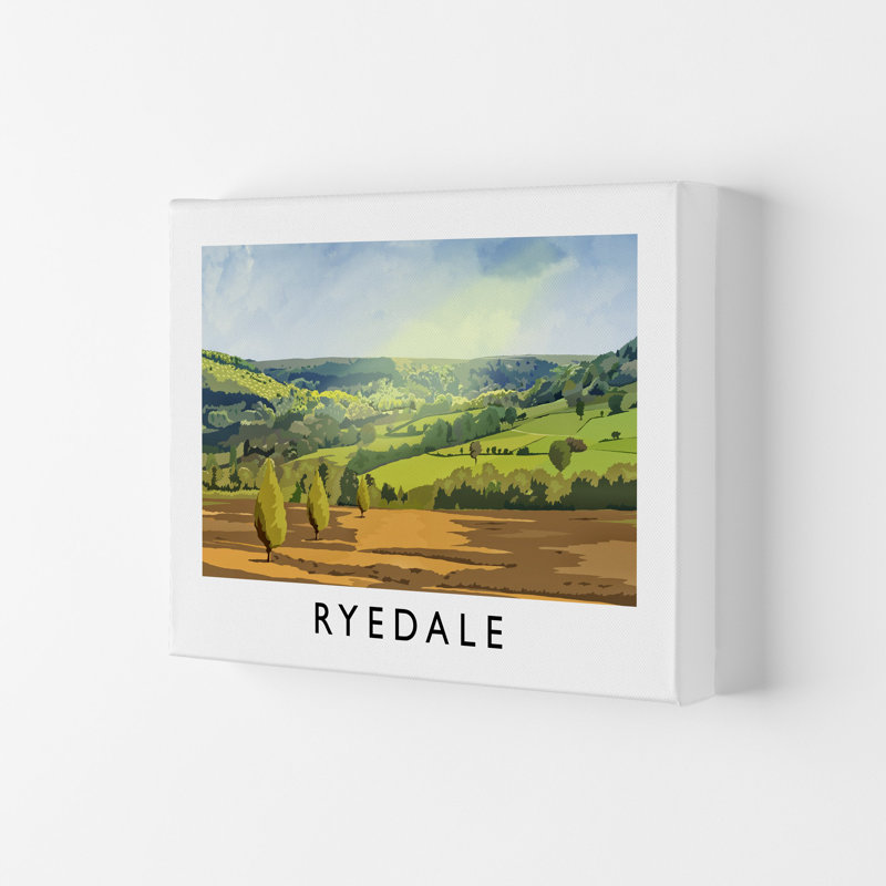 Ryedale by Richard O'Neill - Print, Wrapped Canvas, 42cm H x 59.4cm W x 4cm D
