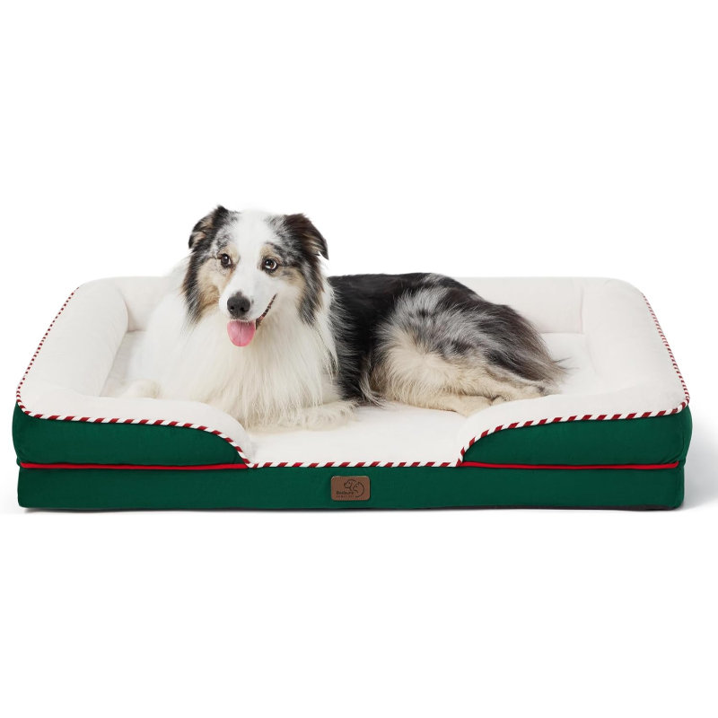 Lit confortable pour chien, Arbre de houx, H 6,5 po x l 32 po x P 42 po