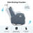 Siru 30.3'' Faux Leather Swivel Reclier Chair-778767629
