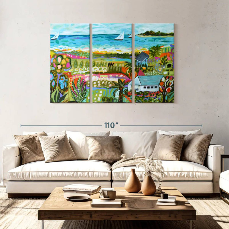 Gillard Nautical Whimsy III, H 48 po x l 74 po