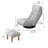 Trule Reclining Ergonomic Swiveling Floor Game Chair with Footrest-1108708697