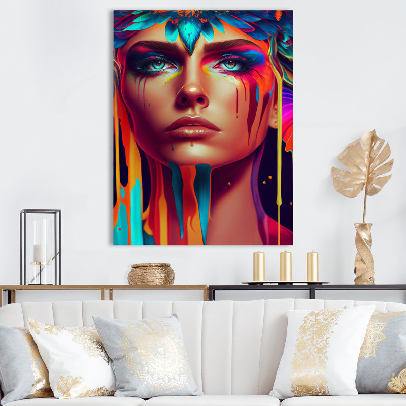 Wall Decor on Metal, 32" H x 16" W x 1" D