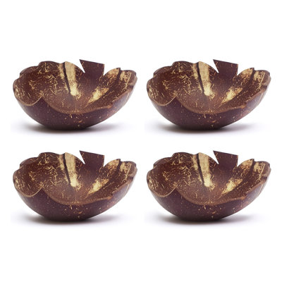 17 oz. Leaf Coconut Dessert Bowl