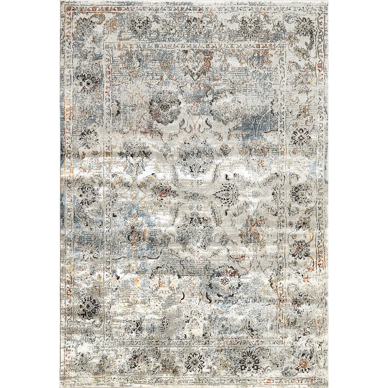 Tapis beige, Rectangle 6 pi 8 po x 9 pi 7 po