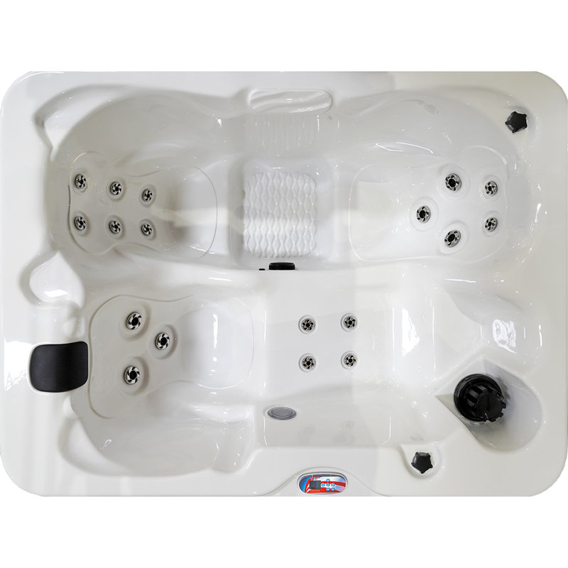 Spa blanc rectangulaire 110 volts American Spas