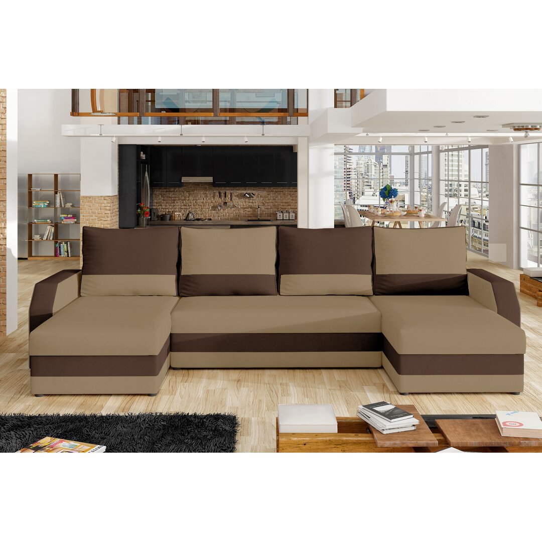 Ecksofa Asbed mit Bettfunktion