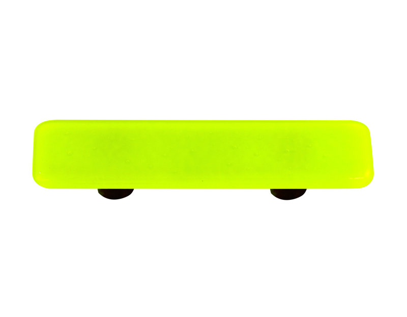Poignée barre 3 po Solids, Noir, Vert printemps