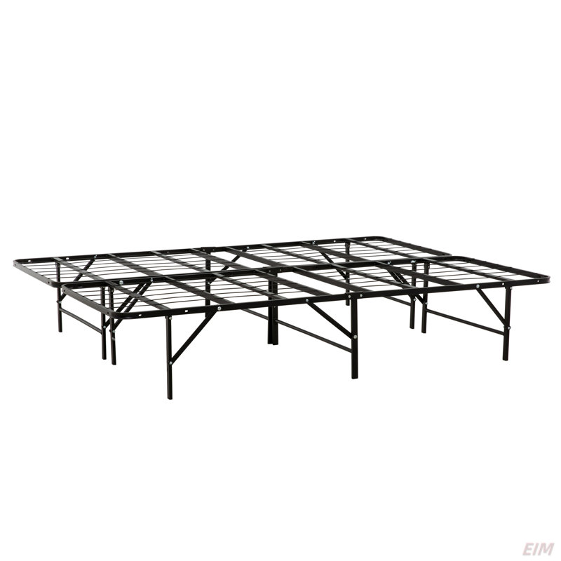 Metal Platform Bed Base - Mattress Foundation Bed Frame (Bed), Full