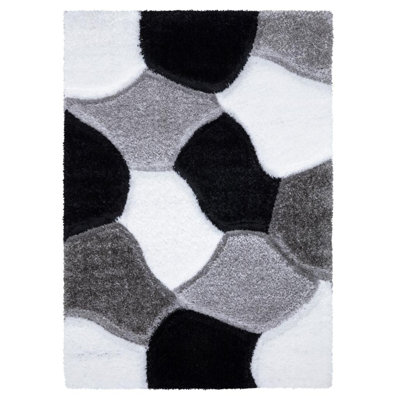 Abelio Geometric Shag Indoor / Outdoor