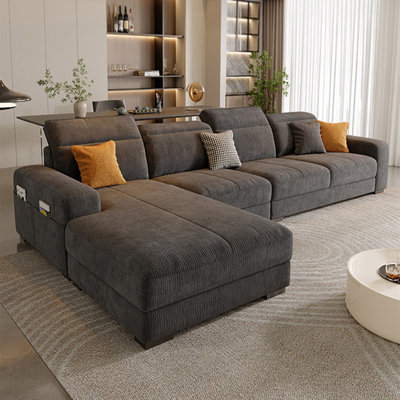 Canapé modulaire 3 pièces rembourré