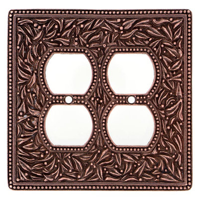 San Michele 2-Gang Duplex Outlet Wall Plate