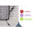 Step Collection High-Low Trellis Cream/Anthracite Indoor Area Rug, 2'X3', Modern, Contemporary, Geometric, Bohemian, Bedroom, Kitchen, Living Room, Doormat, Non Shedding Carpet-2139999790