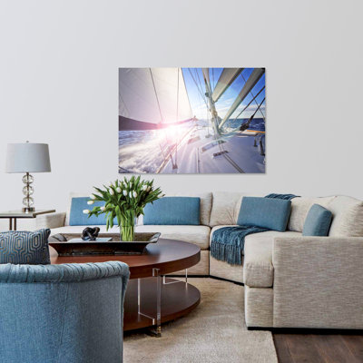 Voile dans le soleil par DecorumBY - photographie sans cadre
