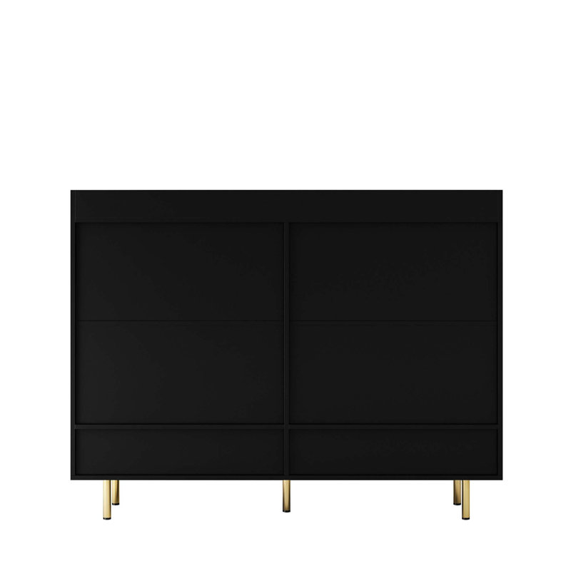 Modern Shoe Storage Cabinet with Adjustable Shelves and Large Capacity