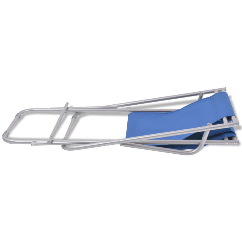 Addyson Folding Beach Chair, Blue