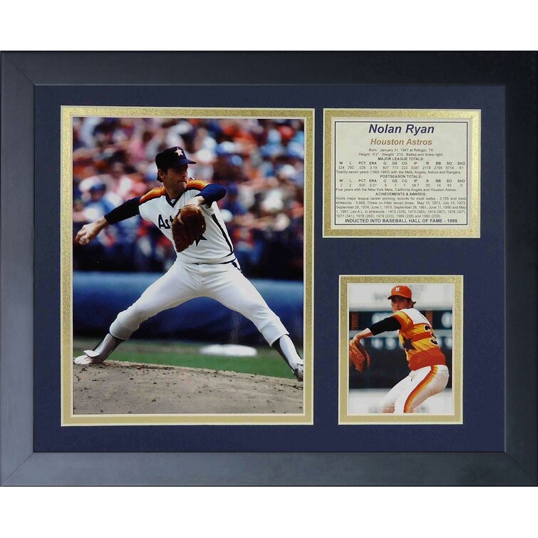 Legends Never Die Nolan Ryan Fight Framed Memorabilia