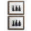 «Black And Bling I», ensemble de 2 cadres photo-769987721-769987723