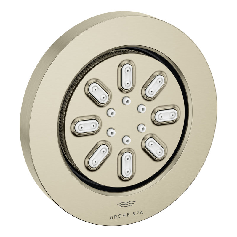 Rainshower™ Aqua Body Spray Round - 2 Sprays, 0.9 GPM, Brushed Nickel