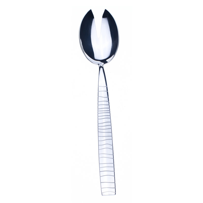 Tigre Stainless Steel Salad Servers, Silver
