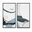 Set Of Abstract Minimalist I - 2 Piece Print Set on Canvas-92025440-92025441