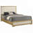 Wood LED Panel Bed