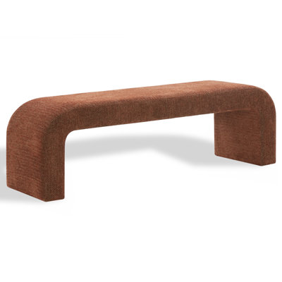 Daine 62" Linen Bedroom Bench